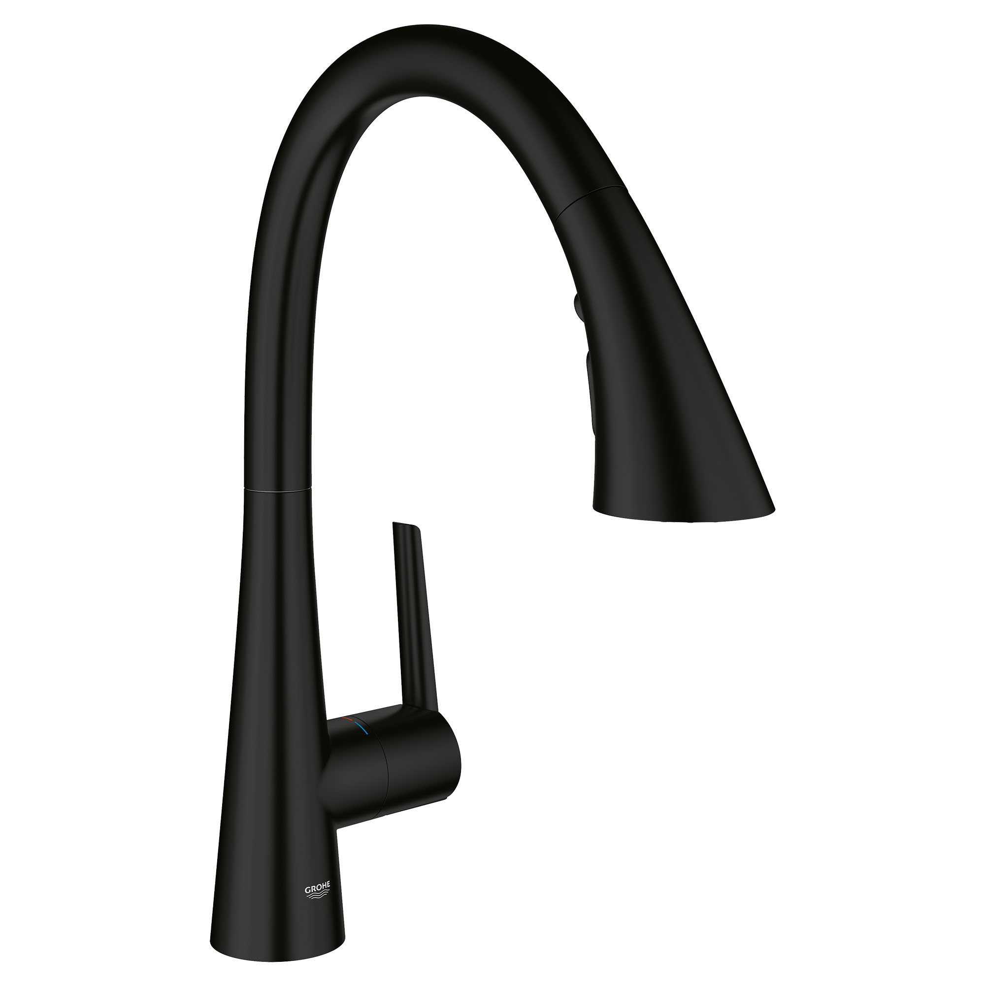 Single-Handle Pull Down Kitchen Faucet Triple Spray 1.75 GPM